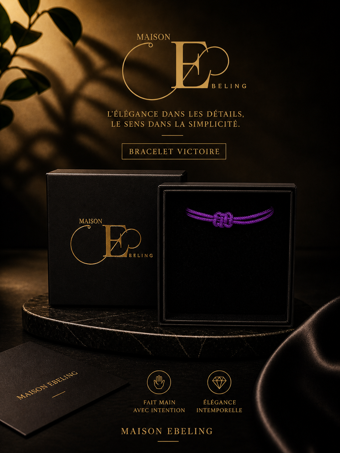 Bracelet Victoire – Bracelet énergétique magnétisé pour l’accompagnement grossesse et PMA | 19,90 €