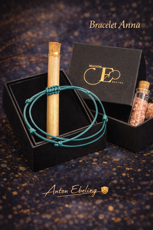 Bracelet Anna+ Sel – Bracelet énergétique magnétisé pour l’apaisement et la sérénité | 22,90 €