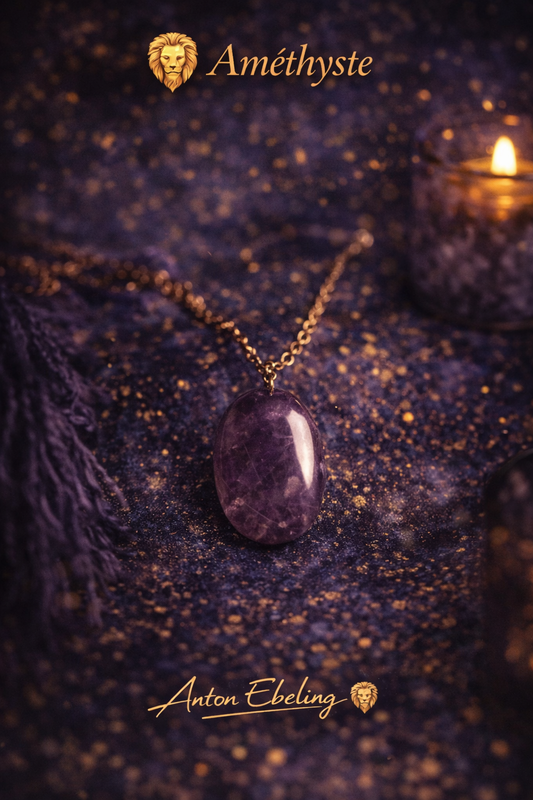 Améthyste-pierre de protection maison