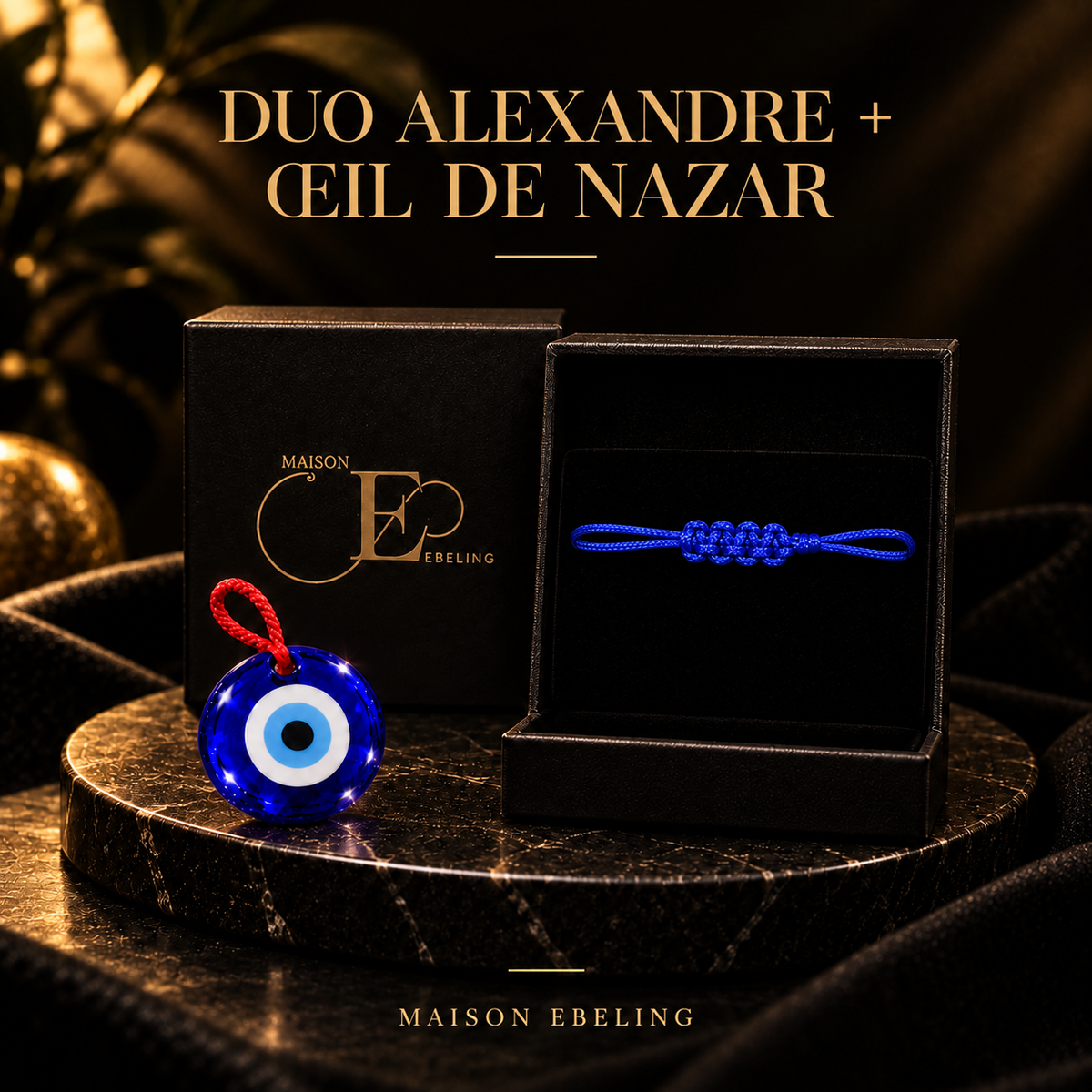 Bracelet Alexandre & Œil de Nazar